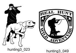 Hunting Clipart 3 - Free vector lipart in EPS and AI formats.