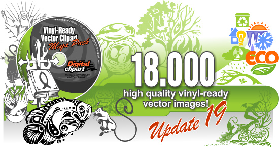 Vinyl-ready vector clipart