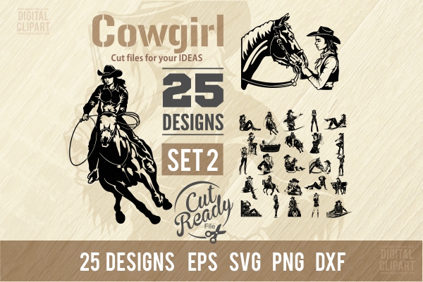 Cowgirl Bundle SVG