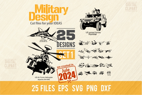 Military Design Bundle SVG