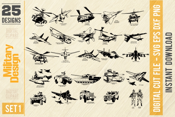 Military Design2 Cuttable files, cricut files, cut svg, cnc clipart